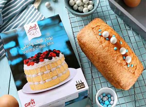 قیمت پودر کیک وانیلی + خرید باور نکردنی